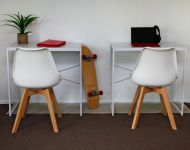 Louise Street - Twin Room (Surfers) study desks