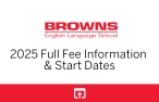 BROWNS English Language School agent newsletter